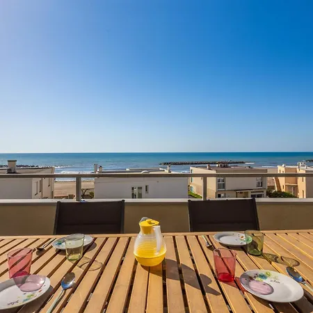 Lejlighed Les Vagues Bel Vue Avec Acces Valras-Plage